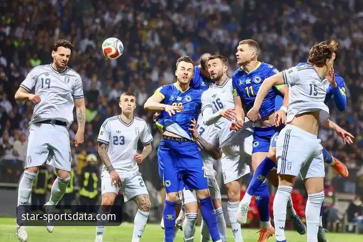 意大利vs波黑点球大战：星空体育平台数据带你看清两队的真实差距